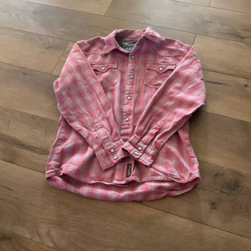 Wrangler Retro Red Plaid Shirt